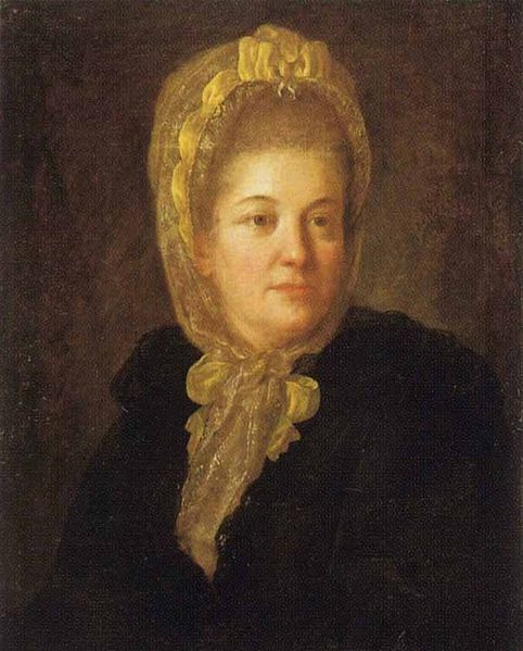 Fyodor Rokotov Maria Vorontsova by Rokotov